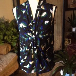 Kasper Sleeveless Top